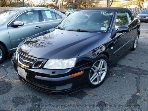 2007 *Saab* *9-3* *2dr Convertible Automatic* Black - cars & trucks... for sale in Woodbridge, District Of Columbia