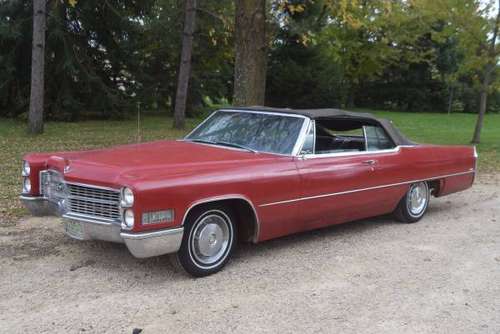 1966 Cadillac Convertible Parts Car for sale in Rochester, MN
