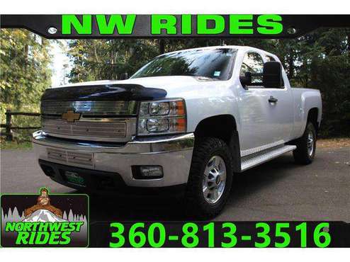 2013 Chevrolet Chevy Silverado 2500 HD Extended Cab LT 4x4 6.0 Liter for sale in Bremerton, WA