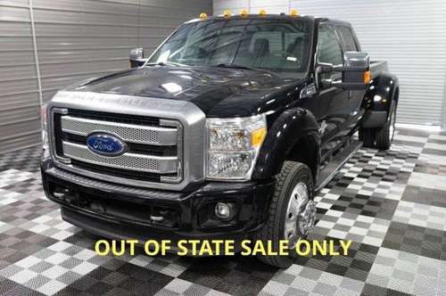 2016 Ford F450 Super Duty Crew Cab Platinum Pickup 4D 8 ft Pickup for sale in Sykesville, PA