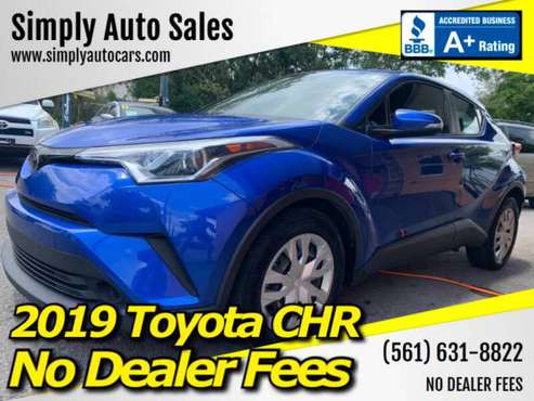 2019 Toyota CHR LE - - by dealer - vehicle automotive for sale in West Palm Beach, FL