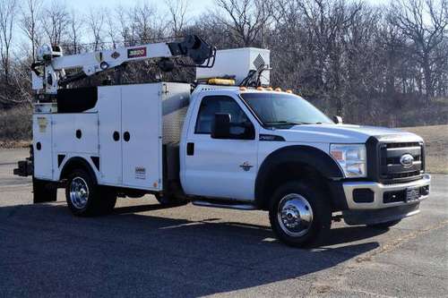 2011 Ford F550 - 20.6ft Crane Truck - 4WD 6.7L V8 Power Stroke... for sale in Dassel, MN