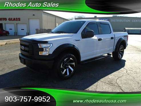 2015 FORD F150 CREWCAB 4X4 5 0L - - by dealer for sale in Longview, TX