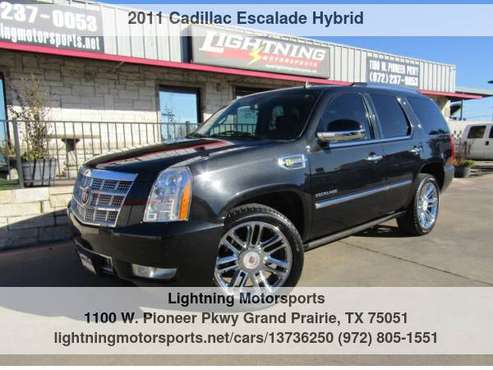 2011 Cadillac Escalade Hybrid 2WD 4dr Platinum Financing Available -... for sale in Grand Prairie, TX