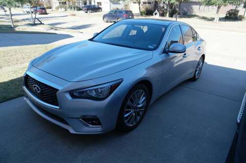 2018 Infiniti Q50 AWD 54,321 - cars & trucks - by owner - vehicle... for sale in Fort Worth, TX