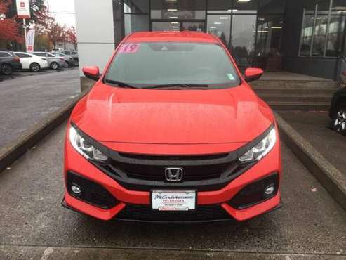 2019 Honda Civic Hatchback Sport CVT Sedan - cars & trucks - by... for sale in Vancouver, OR