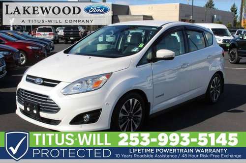 ✅✅ 2017 Ford C-Max Hybrid Titanium FWD Hatchback for sale in Lakewood, WA