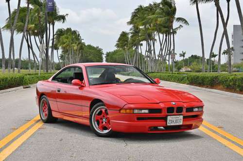 1991 BMW 850I V12 6 Speed Manual California Car - Over 20k In for sale in Miami, FL