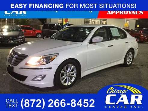 2013 Hyundai Genesis 3.8L - cars & trucks - by dealer - vehicle... for sale in Cicero, IL