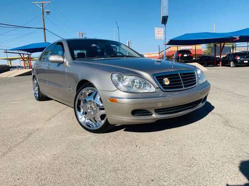2003 MERCEDES BENZ S430 120k - cars & trucks - by dealer - vehicle... for sale in El Paso, TX