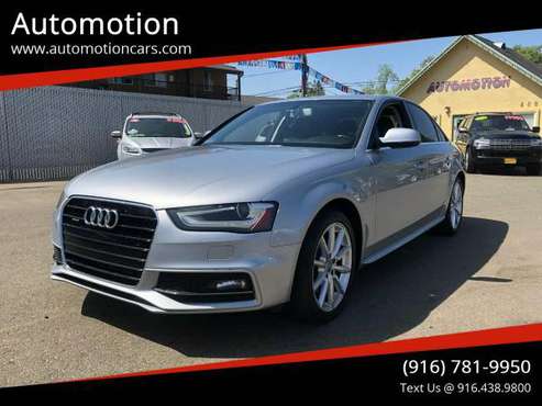 2016 Audi A4 2 0T quattro Premium AWD 4dr Sedan 8A Free Carfax on for sale in Roseville, CA