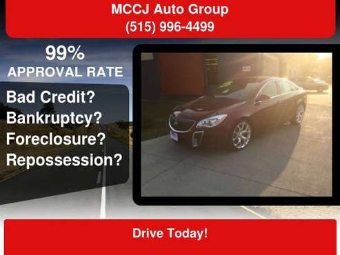 2016 Buick Regal 4dr Sdn GS AWD WE GUARANTEE CREDIT APPROVAL! *100%... for sale in Des Moines, IA