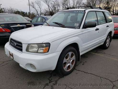 2003 Subaru Forester Silver - - by dealer for sale in Woodbridge, District Of Columbia