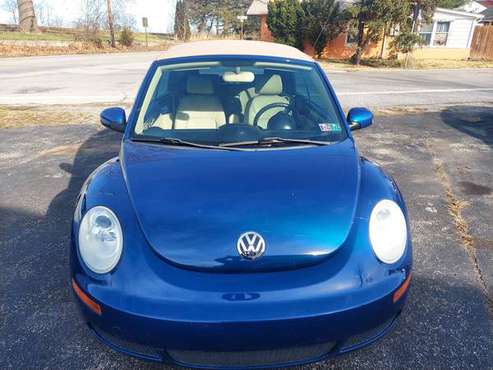 2008 new beetle s convertible - cars & trucks - by dealer - vehicle... for sale in Dover, PA