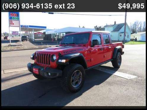 2020 Jeep Gladiator Rubicon - cars & trucks - by dealer - vehicle... for sale in Ironwood, WI