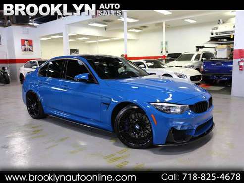 2018 BMW M3 Competition Package BMW Individual LAGUNA SECA BLU... for sale in STATEN ISLAND, NY