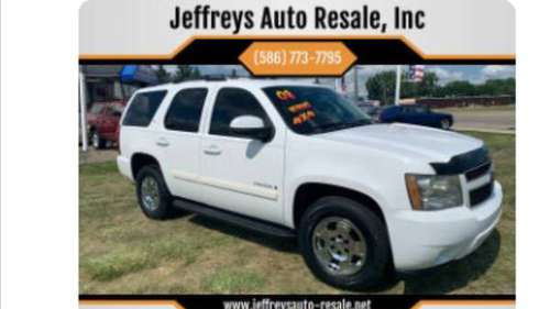 2007 CHEVROLET TAHOE LT 4X4..TENNESSEE TRUCK .RUST FREE..FINANCING 😁 for sale in Clinton Township, MI