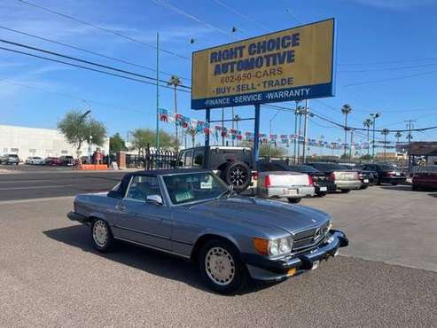 1988 Mercedes-Benz 560SL, Hard Top/Power soft top, Carfax Certified for sale in Phoenix, AZ