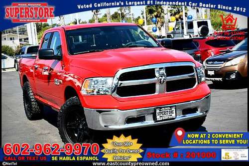 2018 RAM 1500 SLT TRUCK -EZ FINANCING -LOW DOWN! - cars & trucks -... for sale in EL CAJON, AZ