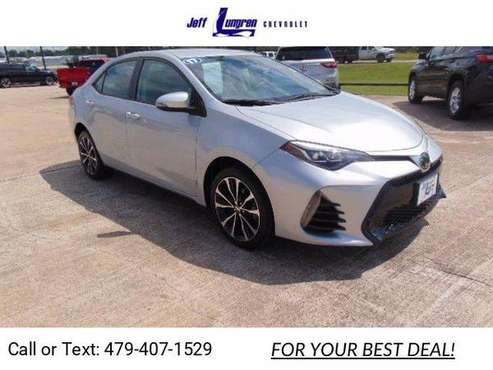 2017 Toyota Corolla L hatchback Silver - cars & trucks - by dealer -... for sale in Grove, AR