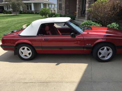 89 Mustang Convertible for sale in Sioux City, IA