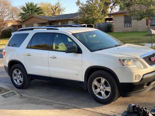 09 GMC ACADIA 3.6L - cars & trucks - by owner - vehicle automotive... for sale in San Antonio, TX