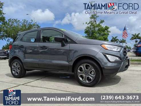 2019 Ford EcoSport Smoke Metallic BUY NOW! - - by for sale in Naples, FL
