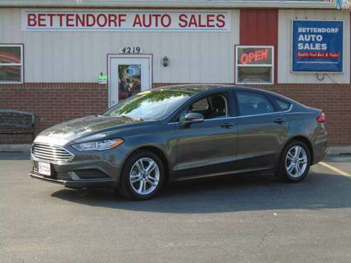 2018 Ford Fusion SE - - by dealer - vehicle automotive for sale in Bettendorf, IA