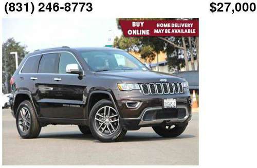 2017 Jeep Grand Cherokee Limited - Lower Price - cars & trucks - by... for sale in Seaside, CA