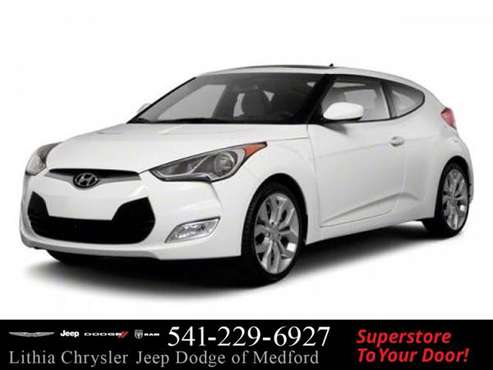 2012 Hyundai Veloster 3dr Cpe Auto w/Black Int - cars & trucks - by... for sale in Medford, OR