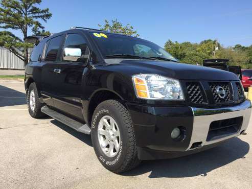 2004 NISSAN ARMADA 4X4..DVD PLAYER.....3rd ROW SEATS!!! for sale in Fayetteville, AR