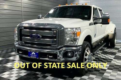2012 Ford F350 Super Duty Crew Cab Lariat Pickup 4D 8 ft Pickup for sale in Sykesville, MD
