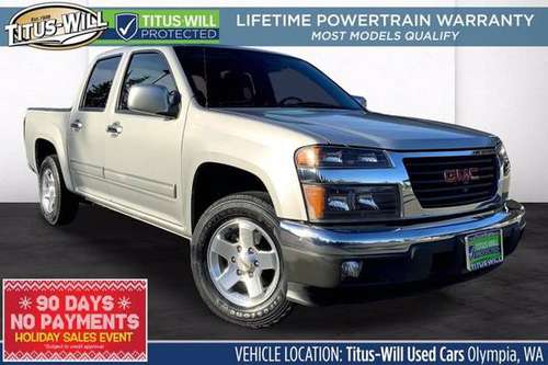 2012 GMC Canyon Truck SLE1 Crew Cab - cars & trucks - by dealer -... for sale in Olympia, WA