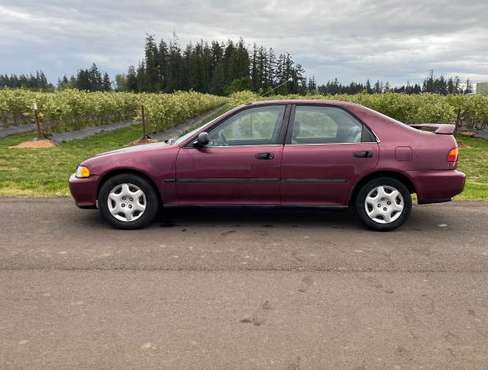 1995 Honda Civic Dx newer motor for sale in Woodburn, OR