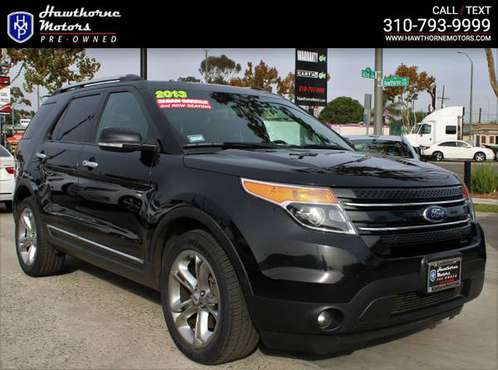 2013 *Ford* *Explorer* *4WD Limited* Third Row & mo - cars & trucks... for sale in Lawndale, CA