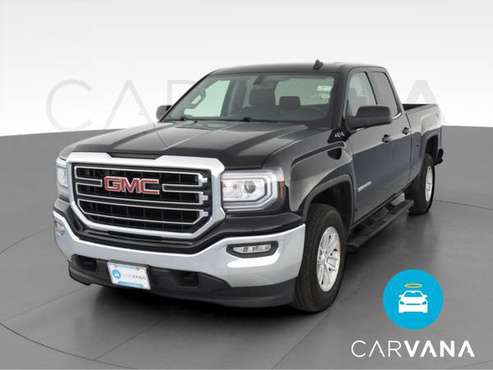 2016 GMC Sierra 1500 Double Cab SLE Pickup 4D 6 1/2 ft pickup Black... for sale in Arlington, District Of Columbia