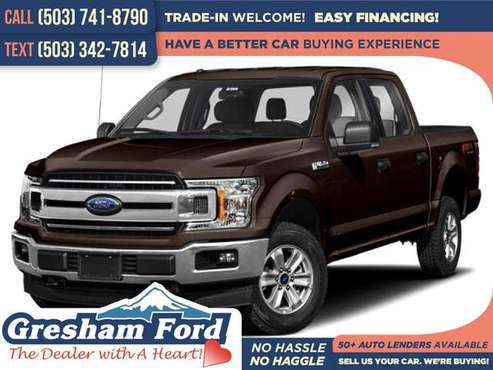 2018 Ford F150 F 150 F-150 XLT FOR ONLY 628/mo - - by for sale in Gresham, OR