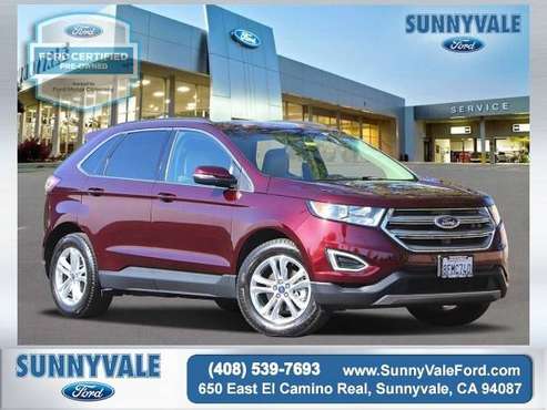 2018 Ford Edge Sel - - by dealer - vehicle automotive for sale in Sunnyvale, CA
