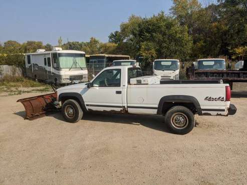 1998 Chevy k2500 Plow Truck - cars & trucks - by owner - vehicle... for sale in Minneapolis, MN