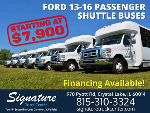 Ford 13-16 Passenger Shuttle Bus LIQUIDATION SALE! - cars & trucks -... for sale in Crystal Lake, KY
