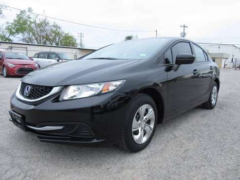 2015 HONDA CIVIC LX - CLEAN TITLE - - by dealer for sale in Oklahoma City, TX