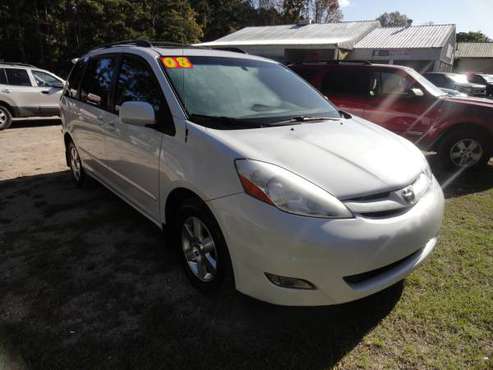 '08 Toyota Sienna Limited, Pearl White, Leather, DVD, MINT IN/OUT!!... for sale in Chapin, SC