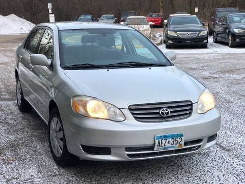 2004 TOYOTA COROLLA LE sedan with 101xxx Miles only! - cars & for sale in Saint Paul, MN
