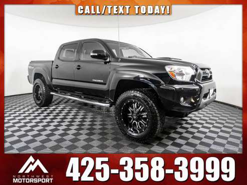 *4WD* Lifted 2015 *Toyota Tacoma* TRD Sport 4x4 - cars & trucks - by... for sale in Lynnwood, WA