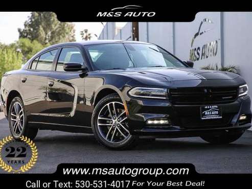 2019 Dodge Charger SXT sedan Pitch Black Clearcoat for sale in Sacramento , CA
