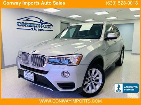 2016 BMW X3 xDrive28i *GUARANTEED CREDIT APPROVAL* $500 DOWN* - cars... for sale in Streamwood, IL