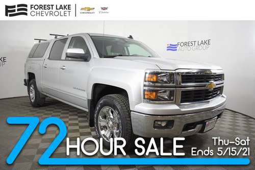 2015 Chevrolet Silverado 1500 4x4 4WD Chevy Truck LT Crew Cab - cars for sale in Forest Lake, MN