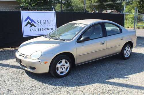 2002 Dodge Neon Base - cars & trucks - by dealer - vehicle... for sale in PUYALLUP, WA