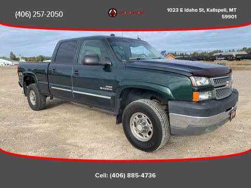 2005 Chevrolet Silverado 2500 HD Crew Cab - Financing Available! for sale in Kalispell, MT