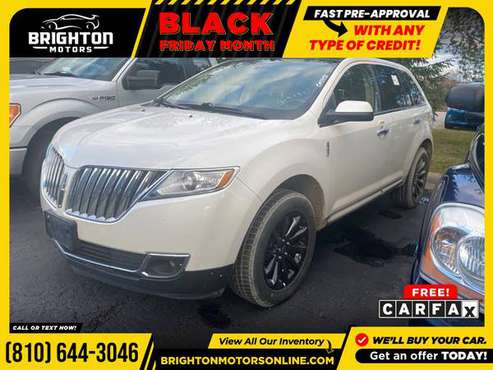 2011 Lincoln MKX Base AWD! AWD Wagon FOR ONLY $205/mo! - cars &... for sale in Brighton, MI